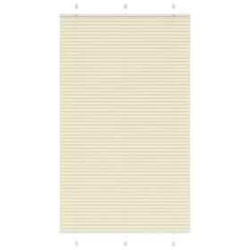 Estor Plisado crema 120x200 cm Tela Ancho 119,4 cm Poliéster de , Persianas y estores - Ref: Foro24-4015317, Precio: 28,07 €,...