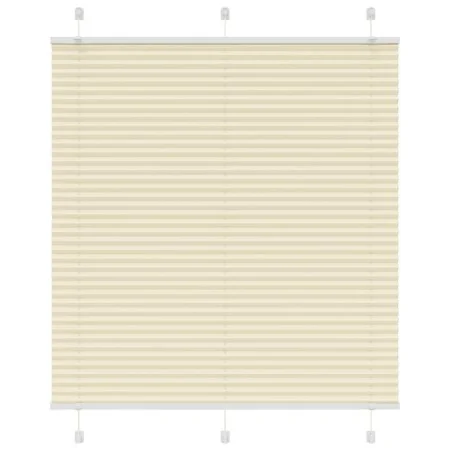 Estor Plisado crema 115x150 cm Tela Ancho 114,4 cm Poliéster de , Persianas y estores - Ref: Foro24-4015299, Precio: 21,16 €,...