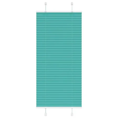 Estor Plisado verde petróleo 65x100 cm Tela Ancho 64,4 cm de , Persianas y estores - Ref: Foro24-4015374, Precio: 15,17 €, De...