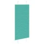 Estor Plisado verde petróleo 65x100 cm Tela Ancho 64,4 cm de , Persianas y estores - Ref: Foro24-4015374, Precio: 15,17 €, De...