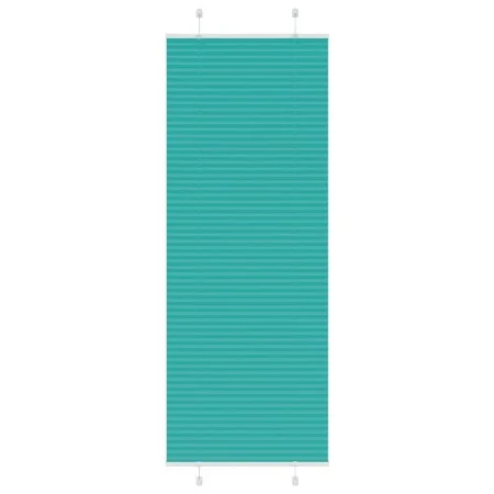 Estor Plisado verde petróleo 80x200 cm Tela Ancho 79,4 cm de , Persianas y estores - Ref: Foro24-4015411, Precio: 19,76 €, De...
