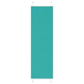 Estor Plisado verde petróleo 60x200 cm Tela Ancho 59,4 cm de , Persianas y estores - Ref: Foro24-4015407, Precio: 20,01 €, De...