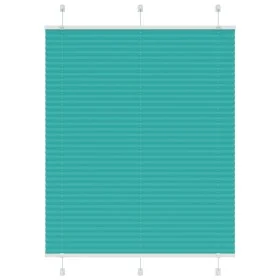 Estor Plisado verde petróleo 110x100 cm Tela Ancho 109,4 cm de , Persianas y estores - Ref: Foro24-4015383, Precio: 18,73 €, ...