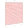 Estor Plisado rosa 120x150 cm Tela Ancho 119,4 cm Poliéster de , Persianas y estores - Ref: Foro24-4015453, Precio: 23,45 €, ...