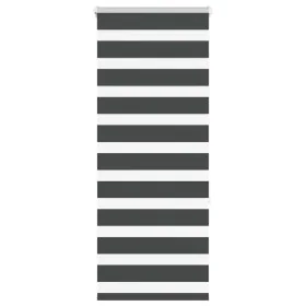 Estor cebra negro 65x150 cm tejido ancho 60,9 cm poliéster de , Persianas y estores - Ref: Foro24-4014228, Precio: 22,51 €, D...