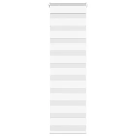 Estor cebra blanco 45x100 cm tejido ancho 40,9 cm poliéster de , Persianas y estores - Ref: Foro24-4014718, Precio: 14,59 €, ...