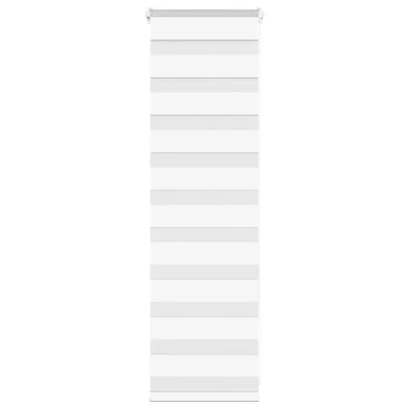 Estor cebra blanco 45x100 cm tejido ancho 40,9 cm poliéster de , Persianas y estores - Ref: Foro24-4014718, Precio: 14,59 €, ...