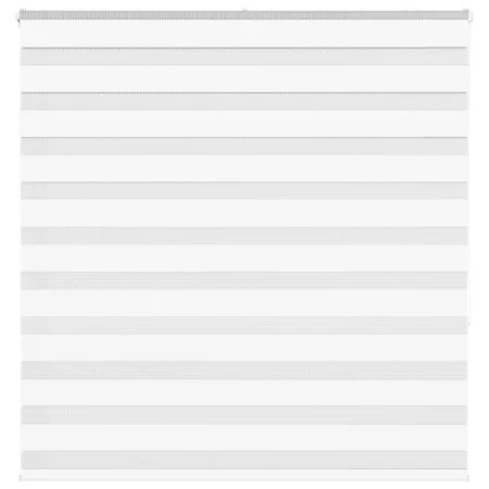 Estor cebra blanco 145x150 cm tejido ancho 140,9 cm poliéster de , Persianas y estores - Ref: Foro24-4014764, Precio: 34,12 €...