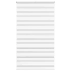 Estor cebra blanco 130x200 cm tejido ancho 125,9 cm poliéster de , Persianas y estores - Ref: Foro24-4014787, Precio: 33,09 €...