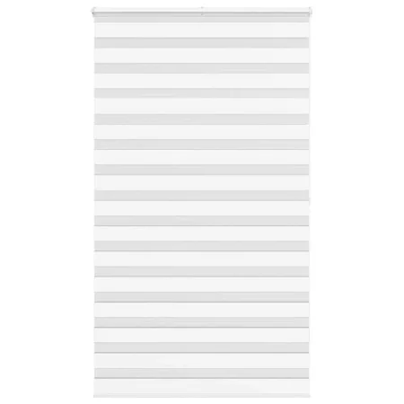 Estor cebra blanco 130x200 cm tejido ancho 125,9 cm poliéster de , Persianas y estores - Ref: Foro24-4014787, Precio: 33,09 €...