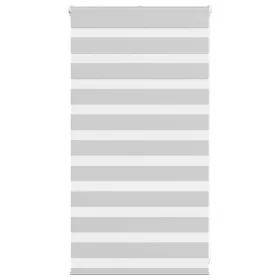 Estor cebra gris claro 90x100cm tejido ancho 85,9 cm poliéster de , Persianas y estores - Ref: Foro24-4014415, Precio: 17,99 ...