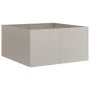 Jardinera oxidada 80x80x40 cm acero corten de , Maceteros y jardineras - Ref: Foro24-860744, Precio: 70,16 €, Descuento: %