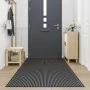 Felpudo a rayas negro y gris 115x400 cm de , Felpudos - Ref: Foro24-4105599, Precio: 93,41 €, Descuento: %