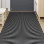 Felpudo a rayas negro y gris 115x400 cm de , Felpudos - Ref: Foro24-4105599, Precio: 93,41 €, Descuento: %