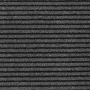 Felpudo a rayas negro y gris 115x500 cm de , Felpudos - Ref: Foro24-4105600, Precio: 114,97 €, Descuento: %
