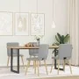 Sillas de comedor 4 uds tela gris nube de , Sillas de comedor - Ref: Foro24-3315177, Precio: 193,14 €, Descuento: %