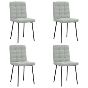 Sillas de comedor 4 unidades terciopelo gris claro von , Essstühle - Ref: Foro24-3315180, Preis: 170,84 €, Rabatt: %