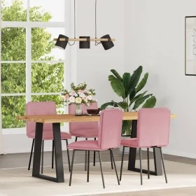 Sillas de comedor 4 unidades terciopelo rosa von , Essstühle - Ref: Foro24-3315413, Preis: 169,90 €, Rabatt: %