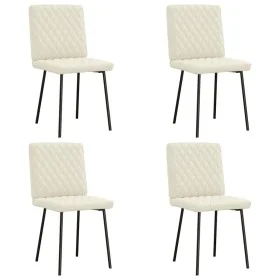 Sillas de comedor 4 unidades terciopelo crema von , Essstühle - Ref: Foro24-3315212, Preis: 166,41 €, Rabatt: %