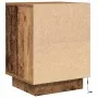 Mesilla de noche con luces LED madera vieja 38x34x50 cm by , Nightstands - Ref: Foro24-861279, Price: 46,92 €, Discount: %