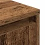 Mesilla de noche con luces LED madera vieja 38x34x50 cm by , Nightstands - Ref: Foro24-861279, Price: 46,92 €, Discount: %