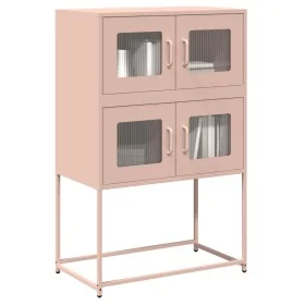 Aparador de acero rosa 68x39x107 cm von , Sideboards - Ref: Foro24-853345, Preis: 100,58 €, Rabatt: %