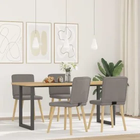 Sillas de comedor 4 unidades tela taupe by , dining chairs - Ref: Foro24-3315303, Price: 195,94 €, Discount: %