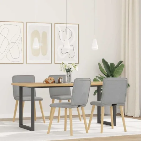 Sillas de comedor 4 uds tela gris nube von , Essstühle - Ref: Foro24-3315329, Preis: 200,61 €, Rabatt: %