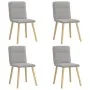 Sillas de comedor 4 uds tela gris nube von , Essstühle - Ref: Foro24-3315329, Preis: 200,61 €, Rabatt: %