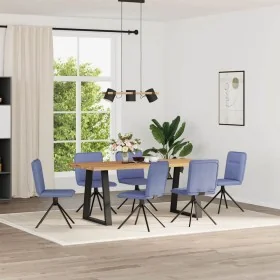 Sillas de comedor 6 uds tela azul jeans von , Essstühle - Ref: Foro24-3315612, Preis: 300,95 €, Rabatt: %