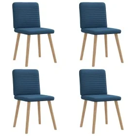 Sillas de comedor 4 unidades tela azul von , Essstühle - Ref: Foro24-3315252, Preis: 198,45 €, Rabatt: %