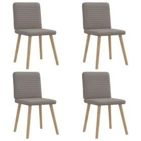 Sillas de comedor 4 unidades tela taupe by , dining chairs - Ref: Foro24-3315250, Price: 198,45 €, Discount: %