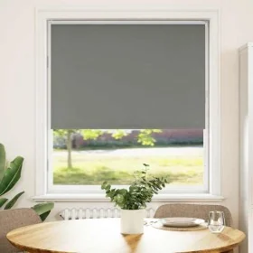 Estor Enrollable Opaco gris 115x130 cm Tela Ancho 110,7 cm de , Persianas y estores - Ref: Foro24-4011105, Precio: 25,30 €, D...