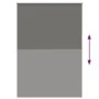 Estor Enrollable Opaco gris 90x150 cm Tela Ancho 85,7 cm de , Persianas y estores - Ref: Foro24-4011126, Precio: 18,33 €, Des...
