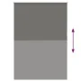 Estor Enrollable Opaco gris 95x175 cm Tela Ancho 95x130 cm de , Persianas y estores - Ref: Foro24-4011153, Precio: 21,76 €, D...