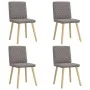 Sillas de comedor 4 unidades tela taupe de , Sillas de comedor - Ref: Foro24-3315227, Precio: 199,31 €, Descuento: %
