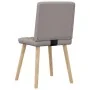 Sillas de comedor 4 unidades tela taupe de , Sillas de comedor - Ref: Foro24-3315227, Precio: 199,31 €, Descuento: %