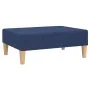 Reposapiés de tela azul 78x56x32 cm de , Otomanas - Ref: Foro24-337680, Precio: 59,64 €, Descuento: %