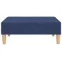 Reposapiés de tela azul 78x56x32 cm de , Otomanas - Ref: Foro24-337680, Precio: 59,64 €, Descuento: %