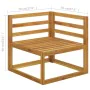 Gartenmöbel 8 Stück cremefarbene Kissen aus massivem Akazienholz von vidaXL, Gartensets - Ref: Foro24-3057645, Preis: 845,61 ...