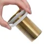Desagüe empuje sin función desbordamiento dorado 6,4x6,4x9,1 cm by , Faucets - Ref: Foro24-149062, Price: 19,44 €, Discount: %