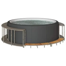 Revestimiento de bañera de hidromasaje con almacenaje y escalón de , Accesorios para piscinas y spa - Ref: Foro24-365611, Pre...