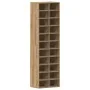 Zapatero de madera contrachapada roble artisian 54x34x183 cm de , Zapateros y organizadores de calzado - Ref: Foro24-859385, ...