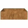 Jardinera oxidada acero corten 100x100x30 cm de , Maceteros y jardineras - Ref: Foro24-860814, Precio: 83,33 €, Descuento: %
