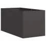 Jardinera de acero laminado en frío negro 40x80x40 cm de , Maceteros y jardineras - Ref: Foro24-860731, Precio: 65,35 €, Desc...