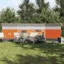 Cortaviento de camping impermeable gris naranja 510x153 cm de , Paravientos - Ref: Foro24-4009650, Precio: 40,50 €, Descuento: %