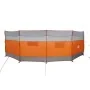 Cortaviento de camping impermeable gris naranja 510x153 cm de , Paravientos - Ref: Foro24-4009650, Precio: 40,50 €, Descuento: %