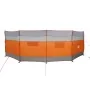 Cortaviento de camping impermeable gris naranja 510x153 cm de , Paravientos - Ref: Foro24-4009650, Precio: 40,50 €, Descuento: %