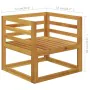 Gartenmöbel 8 Stück cremefarbene Kissen aus massivem Akazienholz von vidaXL, Gartensets - Ref: Foro24-3057645, Preis: 845,61 ...