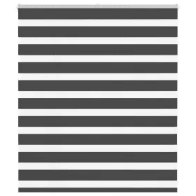 Estor cebra negro 135x100 cm tejido ancho 130,9 cm poliéster de , Persianas y estores - Ref: Foro24-4014216, Precio: 23,52 €,...